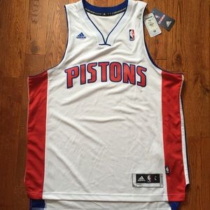 Detroit Pistons basketball blank jersey